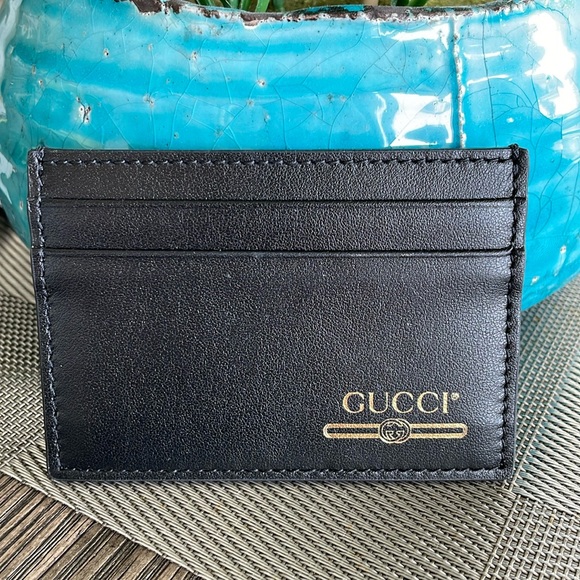 Gucci Gold Label Card Holder NEW - Picture 1 of 7